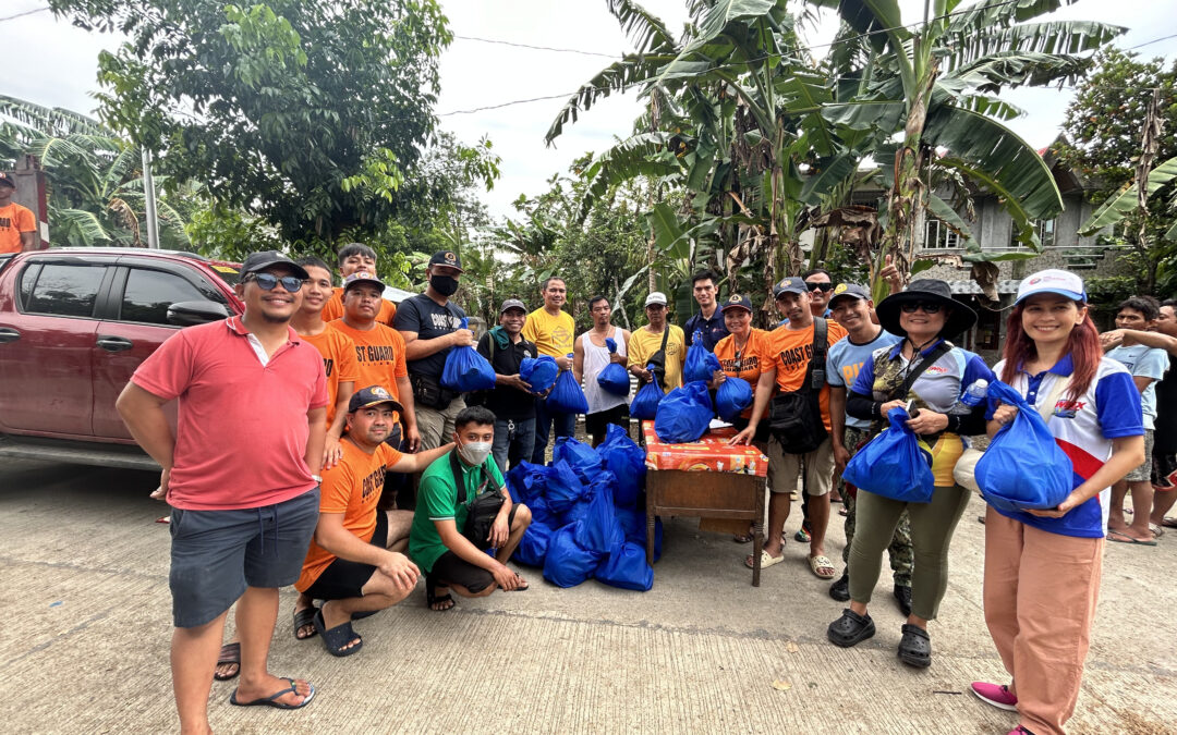 RMN Foundation delivered aid to the victims of typhoon Kristine (Trami) in Bicol and Batangas in collaboration with its partners.